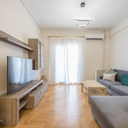 Apartment Stylish 2 Bd Urban Retreat Near Panormou Metro *